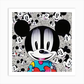 Mickey Reimagined 4 Art Print