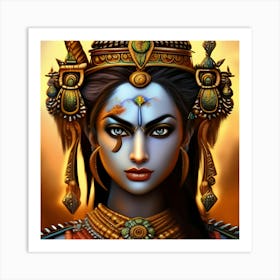 Lord Shiva 3 Art Print