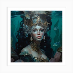 Mermaid 7 Art Print