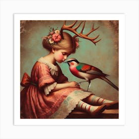 Little Birdie Art Print