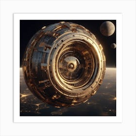 Spaceship 37 Art Print