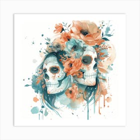 Skulls 3 Art Print