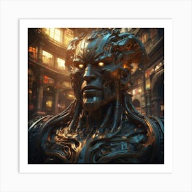 Cyborg 10 Art Print