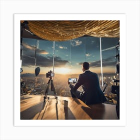 Video Production Studio Art Print