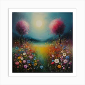 Default Pintura Con El Estilo De Yvonne Coomber Pinta Flores S 1 (1) Art Print