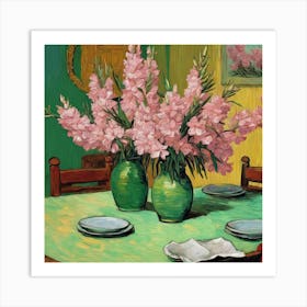 Oleanders, Vincent Van Gogh Dining Room Art Print 1 Art Print