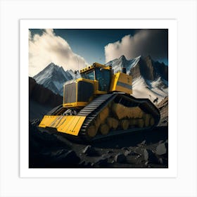 Buldozer Mountain (43) Art Print