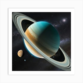 Saturn 4 Art Print