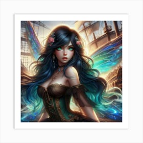 Mermaid 15 Art Print