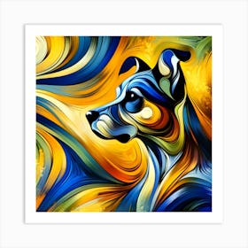 Dog Breed 03 Art Print