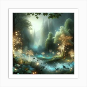 Fairy Forest 6 Art Print