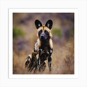 Wild Dog 1 Art Print