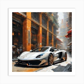 Lamborghini 195 Art Print