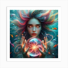 Mermaid 52 Art Print