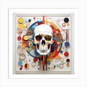 Skull Art Print