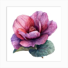 Watercolor Flower Art Print