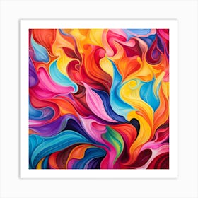 Abstract Painting 61 Art Print