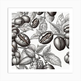 Coffee Beans 210 Art Print