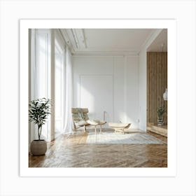 Modern Living Room 5 Art Print