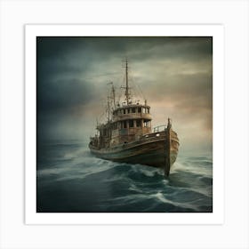 Last Ship Art Print