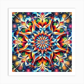 Mandala 107 Art Print