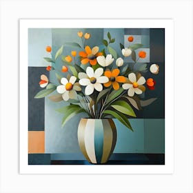 Winter Flowers 12 Art Print