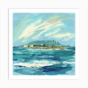 Table Mountain Art Print