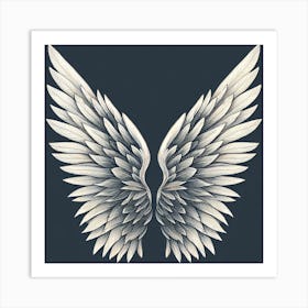 Angel Wings Art Print