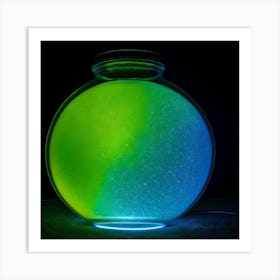 Glow In The Dark Art Print