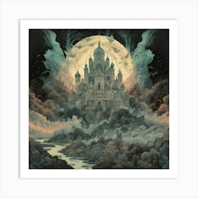 Castle In The Sky 2 Art Print