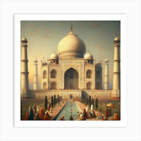 Taj Mahal 1 Art Print