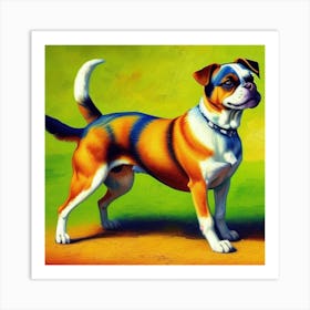 Dog Painting Art Print