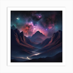 Nebula Art Print