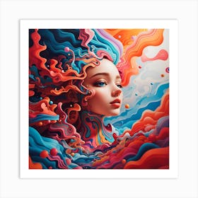 Psychedelic Art 1 Art Print