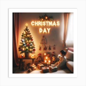 Christmas Day Art Print