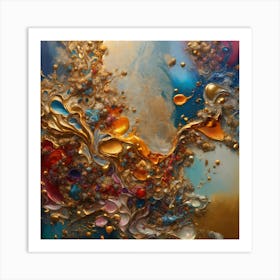 Abstract Painting 6 Art Print