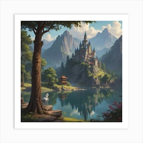 Fairytale Castle 3 Art Print