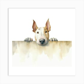 Bull Terrier 1 Art Print