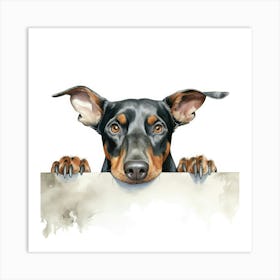 Doberman Pinscher 7 Art Print