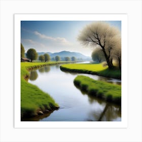 Landscape Wallpapers Art Print