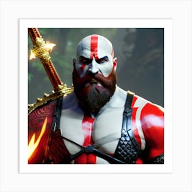 God Of War 2 Art Print