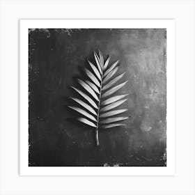 Palm Leaf Art Print