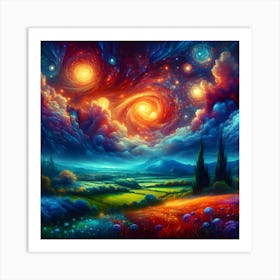 Starry Sky 1 Art Print