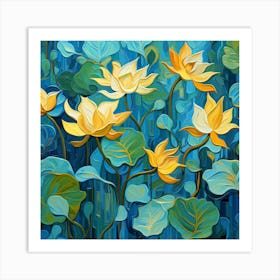 Lotus Flower 26 Art Print