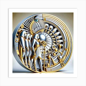 Egyptian Art Deco 8 Art Print