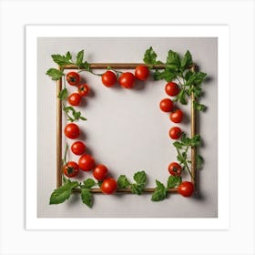 Frame Of Tomatoes 4 Art Print