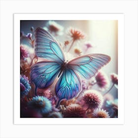 Beautiful Butterfly Art 1 Art Print