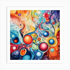 Bubbles 4 Art Print