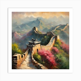 Great Wall Of China Art Print