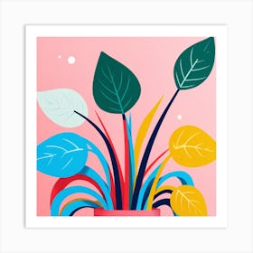 Plant In A Pot 2 Art Print